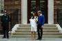 William and Kate Debut Baby Girl Outside Lindo Wing William and Kate Debut Baby Girl Outside Lindo Wing