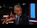 Jimmy Kimmel Asks President Barack Obama About His Daily Life Jimmy Kimmel Asks President Barack Obama About His Daily Life