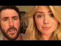 Kate Upton & Justin Verlander Recreate 'Step Brothers' Scene Kate Upton & Justin Verlander Recreate 'Step Brothers' Scene