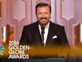 Ricky Gervais Opens the 2016 Golden Globes Ricky Gervais Opens the 2016 Golden Globes