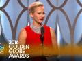 Jennifer Lawrence Wins Best Actress in a Comedy at the 2016 Golden Globes Jennifer Lawrence Wins Best Actress in a Comedy at the 2016 Golden Globes
