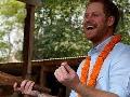 Prince Harry at Patan Prince Harry at Patan