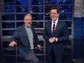 Jon Stewart Crashes Stephen’s Monologue Jon Stewart Crashes Stephen’s Monologue